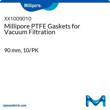 Joints Millipore en PTFE pour filtration sous vide 90 mm, 10/PK