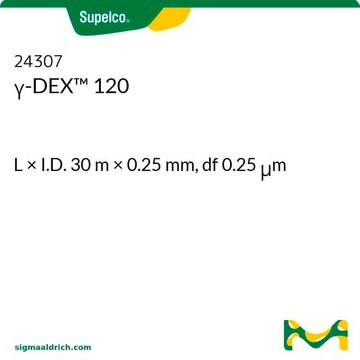 &#947;-DEX&#8482;&nbsp;120 L × I.D. 30&#160;m × 0.25&#160;mm, df 0.25&#160;&#956;m