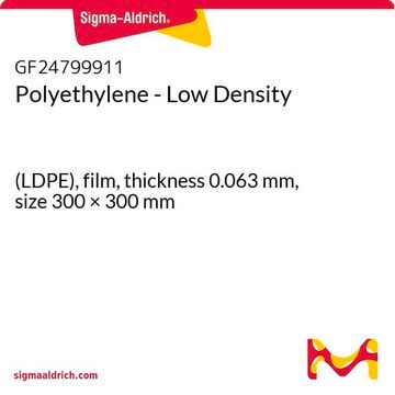 Polyethylene - Low Density (LDPE), film, thickness 0.063&#160;mm, size 300 × 300&#160;mm