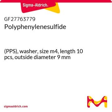 Polyphenylenesulfide (PPS), washer, size m4, length 10 pcs, outside diameter 9 mm