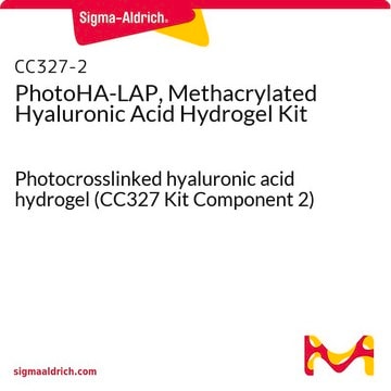 PhotoHA-LAP, methacryliertes Hyaluronsäurehydrogel-Kit Photocrosslinked hyaluronic acid hydrogel (CC327 Kit Component 2)