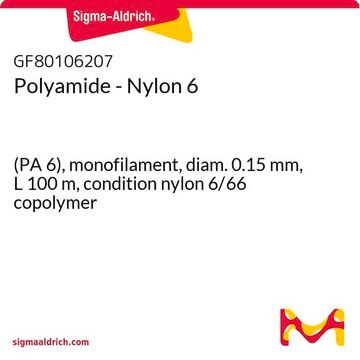 Polyamide - Nylon 6 (PA 6), monofilament, diam. 0.15&#160;mm, L 100&#160;m, condition nylon 6/66 copolymer