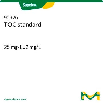 TOC 标准品 25&#160;mg/L±2&#160;mg/L