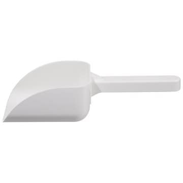 SP Bel-Art&#174; Sterileware&#8482; Pharma Scoop white polystyrene, nominal capacity 30.0&#160;mL (1&#160;oz), sterile, pack of 100&#160;ea (individually wrapped)