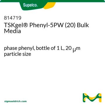 TSKgel&#174; Phenyl-5PW (20) Bulk Media phase phenyl, bottle of 1&#160;L, 20&#160;&#956;m particle size