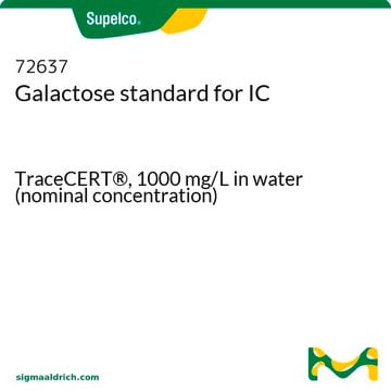 Galactose Standard für IC TraceCERT&#174;, 1000&#160;mg/L in water (nominal concentration)