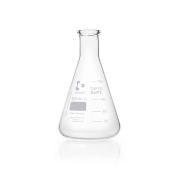 DURAN&#174; Super duty Erlenmeyer narrow-neck flasks flask capacity (500&#160;mL)