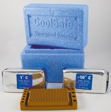 CoolSafe&#8482; system to hold, 96 x 0.2mL tubes