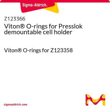 Viton&#174; O-rings for Presslok demountable cell holder Viton&#174; O-rings for Z123358