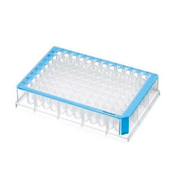 Eppendorf&#174; Deepwell plates, standard, 96 wells blue plate, conical bottom colorless wells, capacity 500&#160;&#956;L, sterile, pkg of 40&#160;ea