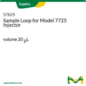 Boucle d'injection pour injecteur modèle&nbsp;7725 volume 20&#160;&#956;L