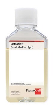 Osteoblast Growth Medium Basal Medium, phenol red-free, 500 ml