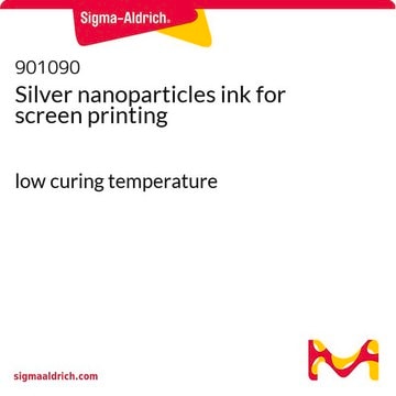 Silver nanoparticles ink for screen printing low curing temperature