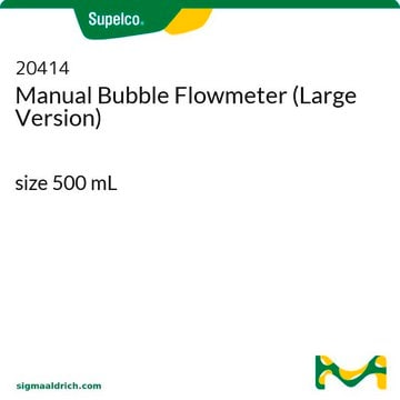 Manual Bubble Flowmeter (Large Version) size 500&#160;mL