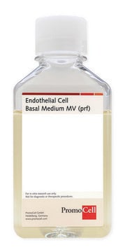 Endothelial Cell Growth Medium MV Basal Medium, phenol red-free, 500 ml