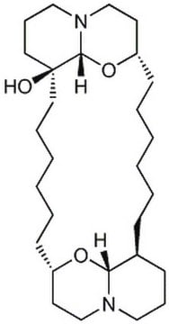 Xestospongin D, Xestospongia sp. A reversible, membrane-permeable blocker of IP3-mediated Ca2+ release (IC&#8325;&#8320; = 648 nM).