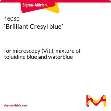 ‚Brilliantkresylblau‘ for microscopy (Vit.), mixture of toluidine blue and waterblue