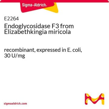 Endoglycosidase F3 from Elizabethkingia miricola recombinant, expressed in E. coli, 30&#160;U/mg