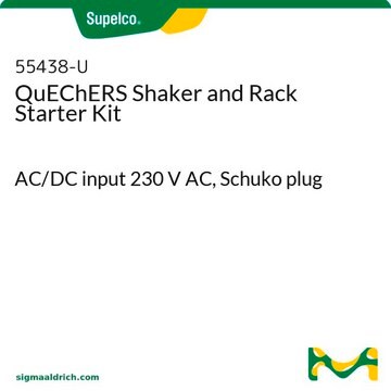 QuEChERS Schüttelgestell-Starterkit AC/DC input 230 V AC, Schuko plug