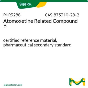 Atomoxetine Related Compound B certified reference material, pharmaceutical secondary standard