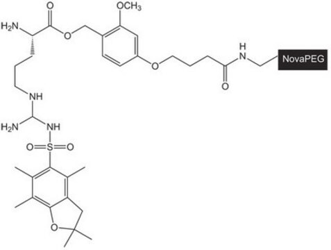 H-Arg(Pbf)-HMPB NovaPEG resin Novabiochem&#174;