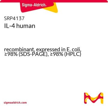 IL-4 人 recombinant, expressed in E. coli, &#8805;98% (SDS-PAGE), &#8805;98% (HPLC)