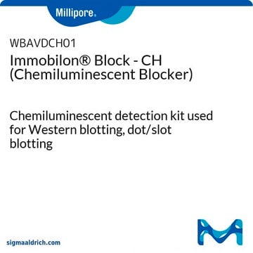 Immobilon&#174; Block - CH (Chemiluminescent Blocker) Chemiluminescent detection kit used for Western blotting, dot/slot blotting