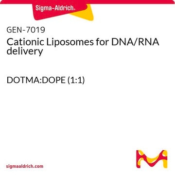 Cationic Liposomes for DNA/RNA delivery DOTMA:DOPE (1:1)