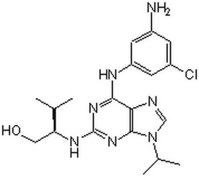 Aminopurvalanol A A cell-permeable 2,6,9-trisubstituted purine analog that displays anti-mitotic as well as anti-tumor properties.