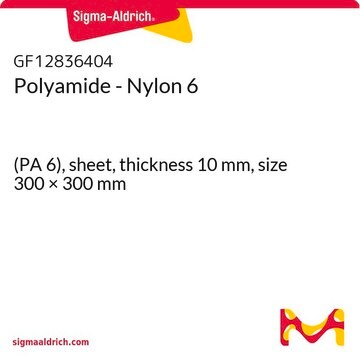 Polyamide - Nylon 6 (PA 6), sheet, thickness 10&#160;mm, size 300 × 300&#160;mm