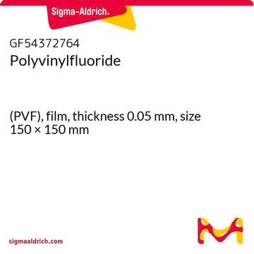 Polyvinylfluoride (PVF), film, thickness 0.05&#160;mm, size 150 × 150&#160;mm