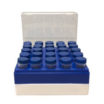 MTC&#8482; Bio Freezer Box polycarbonate, to hold, 25 x 5 mL tubes