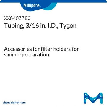 Tuyau en Tygon, D.I.&nbsp;3/16" Accessories for filter holders for sample preparation.