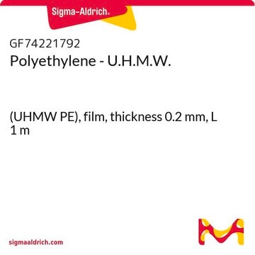 Polyethylene - U.H.M.W. (UHMW PE), film, thickness 0.2&#160;mm, L 1&#160;m