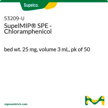 SupelMIP&#174; SPE - Cloranfenicol bed wt. 25&#160;mg, volume 3&#160;mL, pk of 50