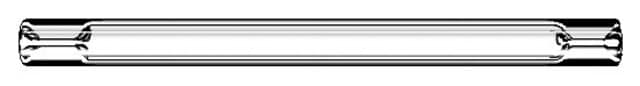 Splitless, with dual-taper pkg of 5&#160;ea