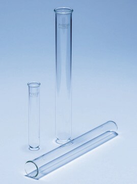 Pyrex&#174; Test tubes, with rim, medium wall 8&#160;mL