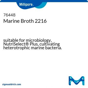 Marine-Bouillon 2216 suitable for microbiology, NutriSelect&#174; Plus, cultivating heterotrophic marine bacteria.