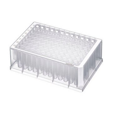 Eppendorf&#174; Deepwell plates, DNA LoBind, 96 wells white plate, conical bottom colorless wells, capacity 1000&#160;&#956;L, pkg of 80&#160;ea