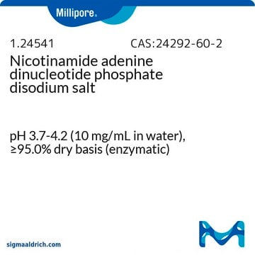 Nicotinamide adenine dinucleotide phosphate disodium salt pH 3.7-4.2 (10&#160;mg/mL in water), &#8805;95.0% dry basis (enzymatic)