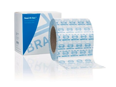 BRAND&#174; Seal-R-film&#8482; Sealing Film roll L × W 38&#160;m × 100&#160;mm, Single Roll