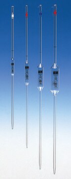 Hirschmann&#174; volumetric pipette, Class AS capacity 100&#160;mL , 0.08 mL accuracy