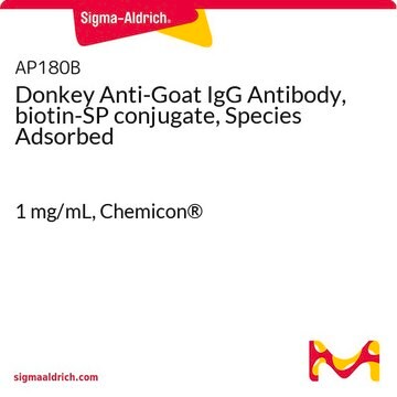 Donkey Anti-Goat IgG Antibody, biotin-SP conjugate, Species Adsorbed 1&#160;mg/mL, Chemicon&#174;