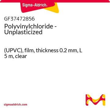 Polyvinylchloride - Unplasticized (UPVC), film, thickness 0.2&#160;mm, L 5&#160;m, clear