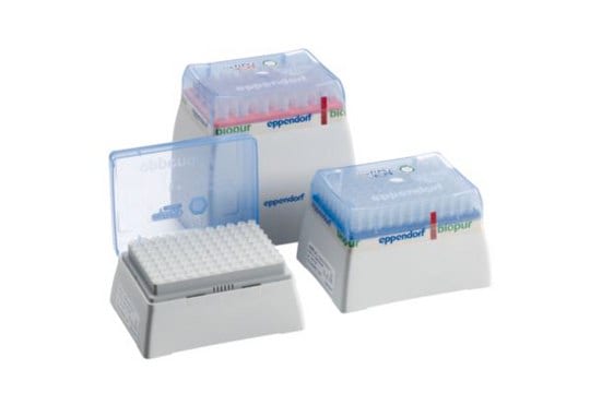 Eppendorf&#174; epT.I.P.S.&#174; PCR Clean working volume 0.1-5&#160;mL, L 120&#160;mm, violet, pack of 120&#160;ea (5 racks x 24 tips)