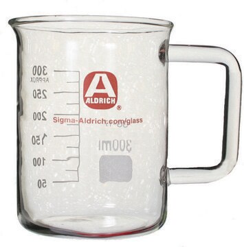 Aldrich&#174; glass beaker with handle capacity 300&#160;mL, borosilicate glass