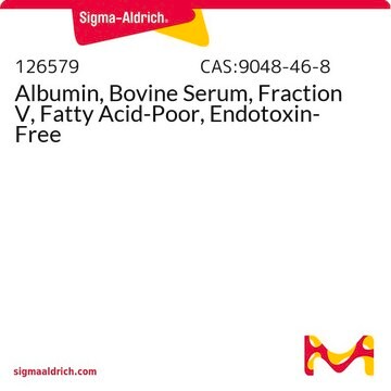 Albumin, Bovine Serum, Fraction V, Fatty Acid-Poor, Endotoxin-Free