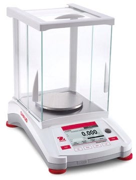 Ohaus&#174; Adventurer&#174; Precision Balance Model AX523/E, weighing capacity 520&#160;g, resolution: 0.001&#160;g, AC/DC input 210 - 2310 V, universal plug set (UK/EU Plugset)