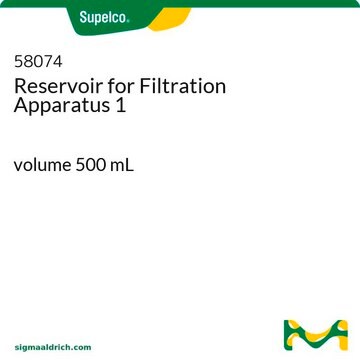 Reservoir for Filtration Apparatus 1 volume 500&#160;mL