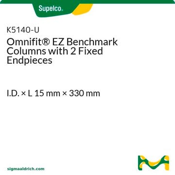 Omnifit&#174; EZ Benchmark Columns with 2 Fixed Endpieces I.D. × L 15&#160;mm × 330&#160;mm